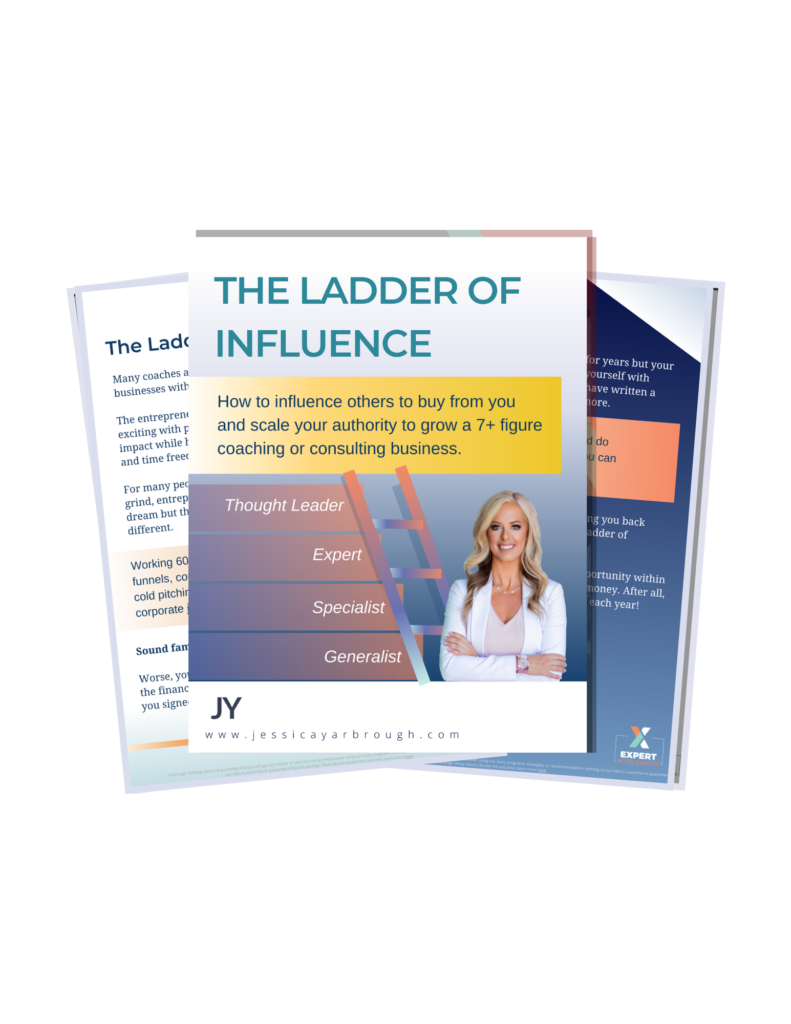 Ladder of influence